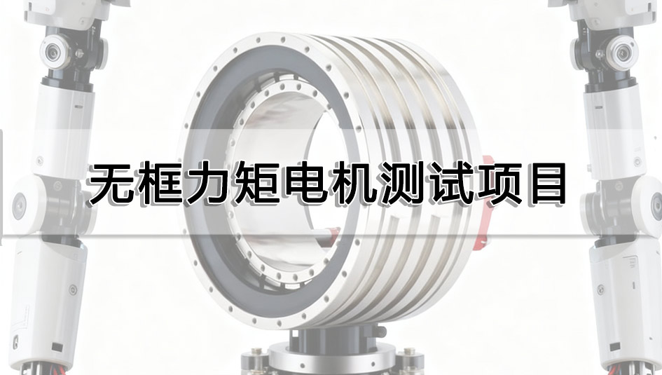 无框力矩电机测试项目