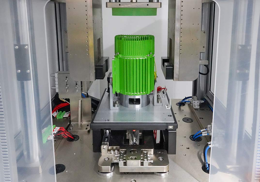 EC风机电机负载性能测试系统应用现场