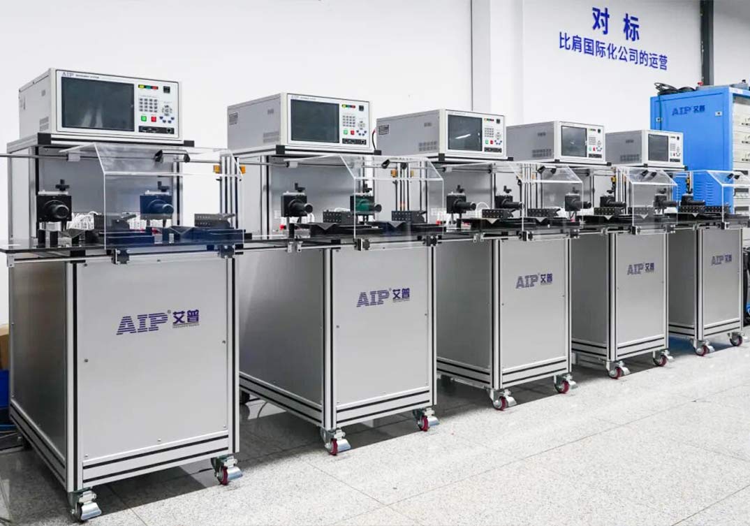 水泵电机定子测试设备应用现场-AIP艾普