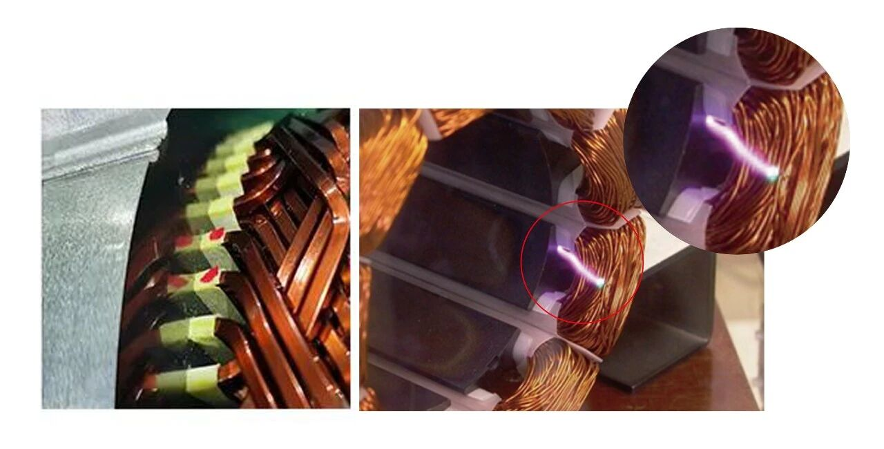 新能源汽车驱动电机局部放电测试设备应用现场—AIP艾普