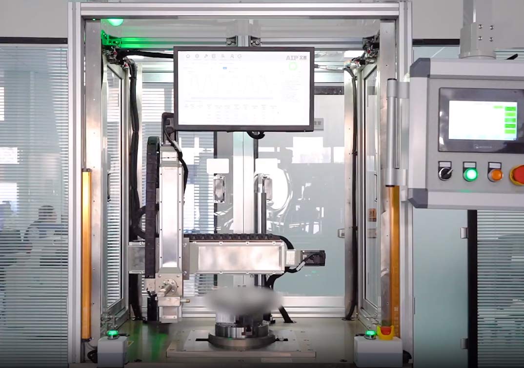 风机表磁智能检测系统应用现场