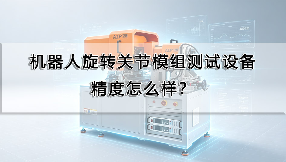 机器人旋转关节模组测试设备精度怎么样?